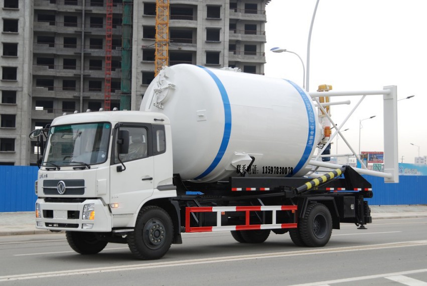 東風天錦背罐車